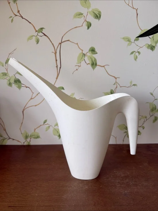 IKEA White Modern Long Spout Watering Can