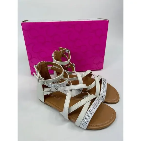 Sugar Miguelitos Ivory Sandals‎ Size 1M