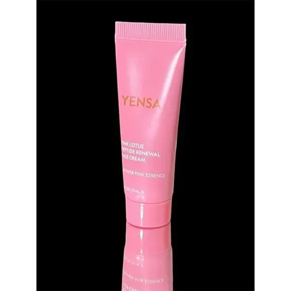 Yensa Beauty Pink Lotus Peptide Renewal Face Cream 0.5 fl oz Firming​