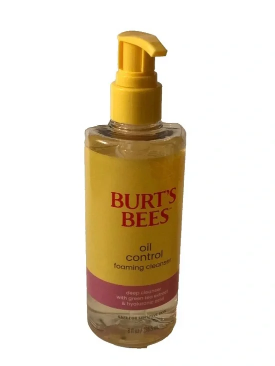 Burt’s Bees Oil Control Foaming Cleanser — Safe for Sensitive Skin