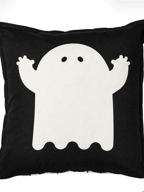 IKEA KUSTFYR Cushion cover, ghost pattern 20x20