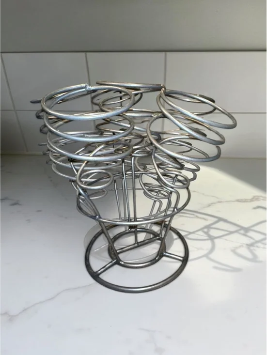 Vintage Six Bottle Table Wine Rack Holder