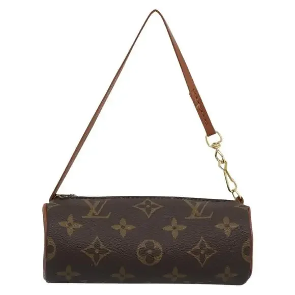 Louis Vuitton Monogram Papillon Pouch Brown