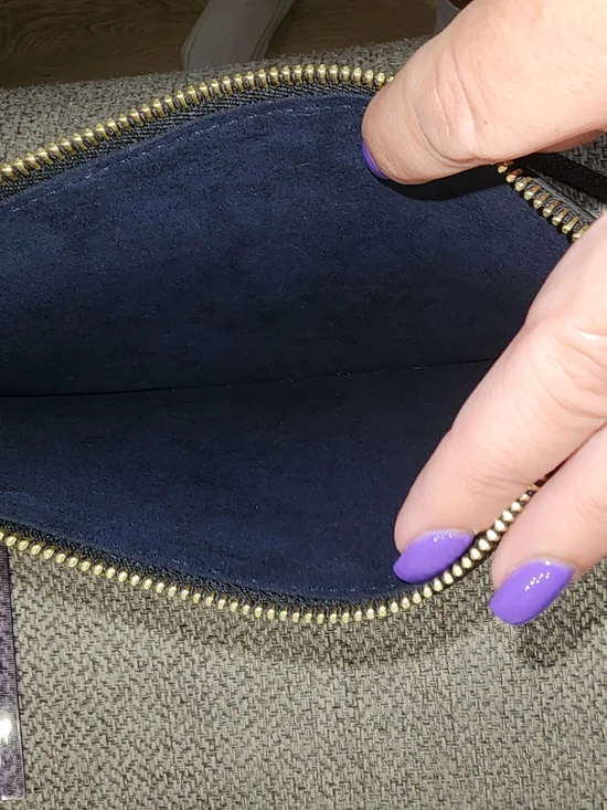 Louis Vuitton Black Monogram Canvas Wristlet Pouch