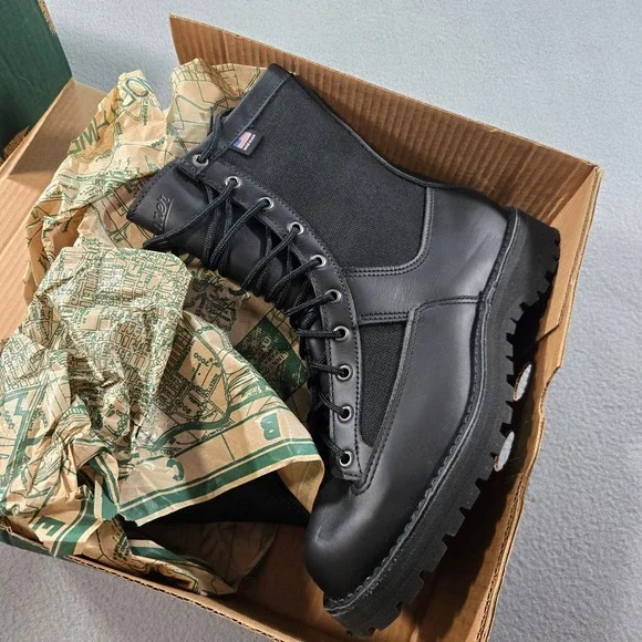Danner Acadia 8 BLK 21210 Men 10 Black Leather Gore-Tex Vibram Made in USA Boots