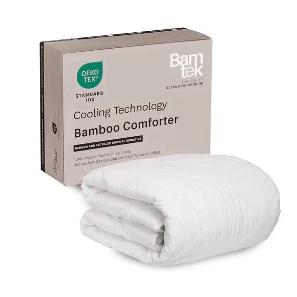 BamTek NWOT Twin/Full‎ Lightweight All Season Bamboo Comforter
