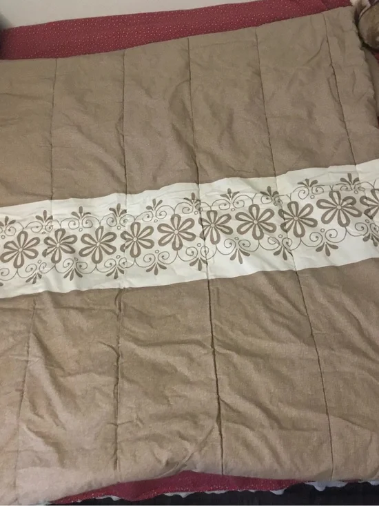 Taupe/beige Comforter