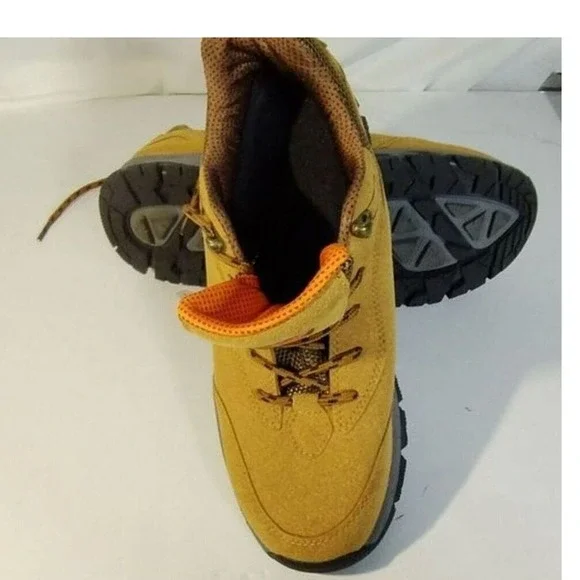 Outdoor Hiking Shoes Suede Leather‎ Ankle Support Trail Walking Boots
