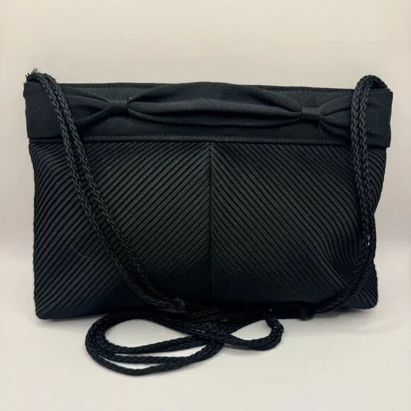 MAGID Black Vintage Evening Bag‎