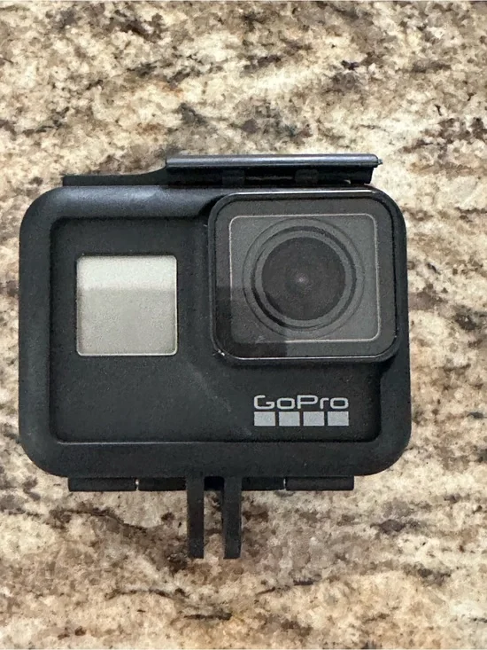 GoPro Hero 7 Black Action Camera with Housing and accessories