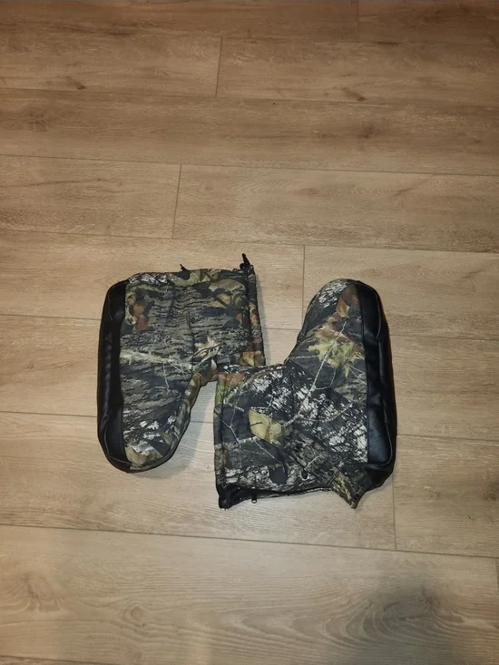 Insulated Real Tree Boot Covers Lightweight Camo Size Large Insulated Like New C