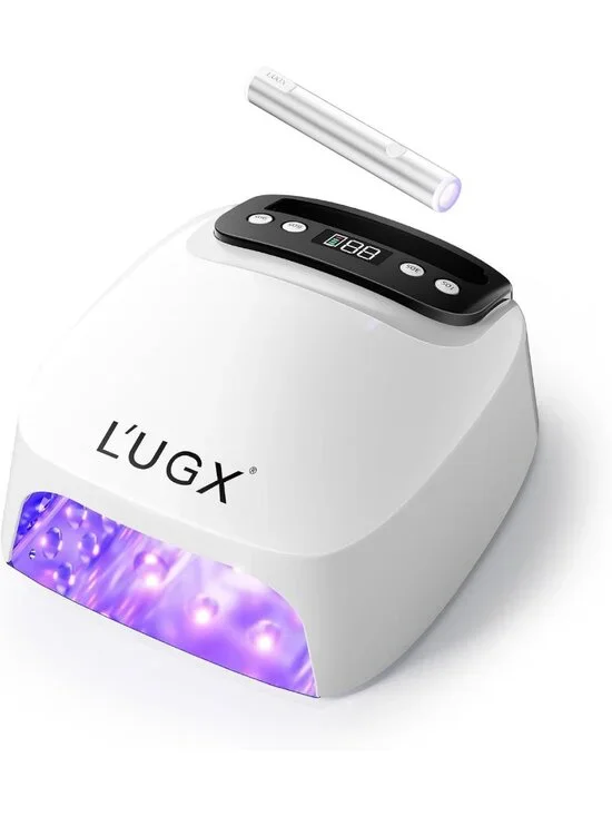 Rechargeable 2-in-1 UV LED Nail Lamp for Gel Nails - Portable & Fast Drying