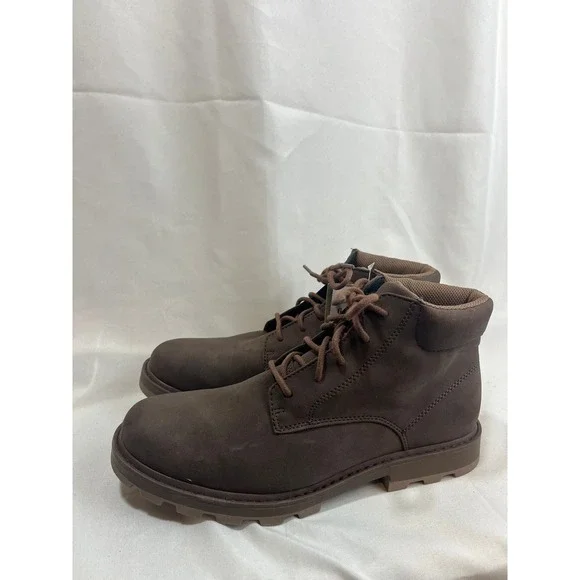 Goodfellow & Co‎ Mens Brown Lace Up Chukka Work Boots Size 9 Lug Sole New