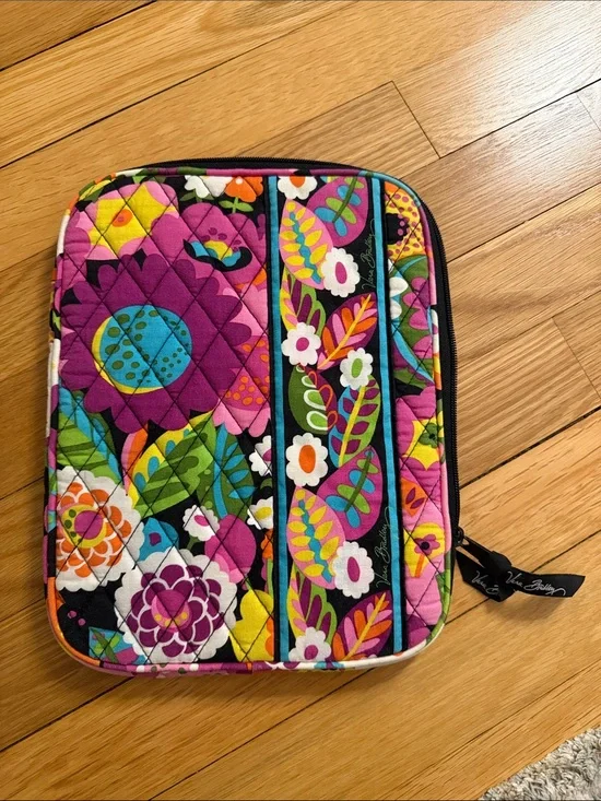 Vera Bradley Multicolor Floral Quilted Cosmetic Case