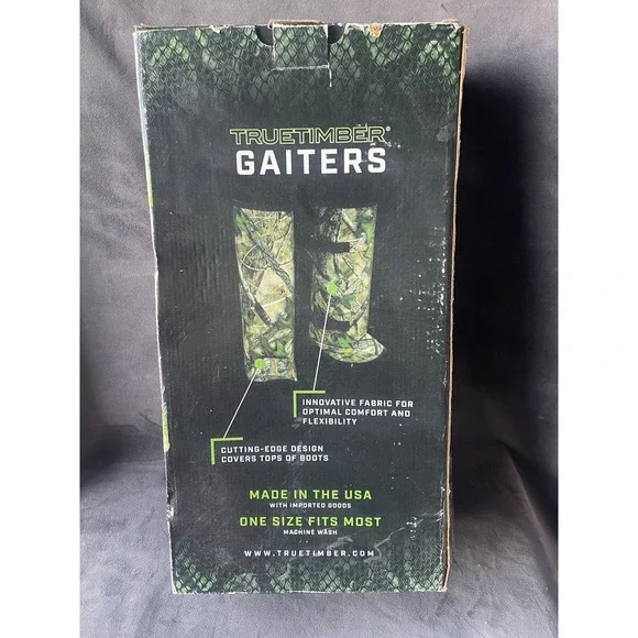 Snake‎ proof chaps TrueTimber snake guard Open Box