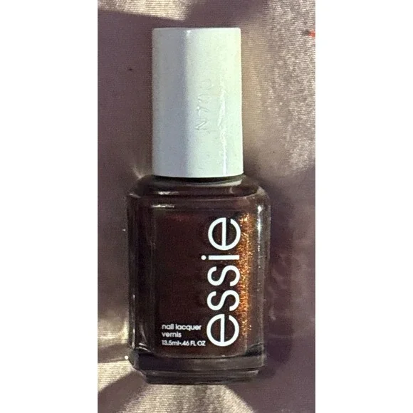 NEW Essie Nail Polish Ready To Boa 1889 Bronze Shimmer Nail Lacquer‎ 0.46 oz