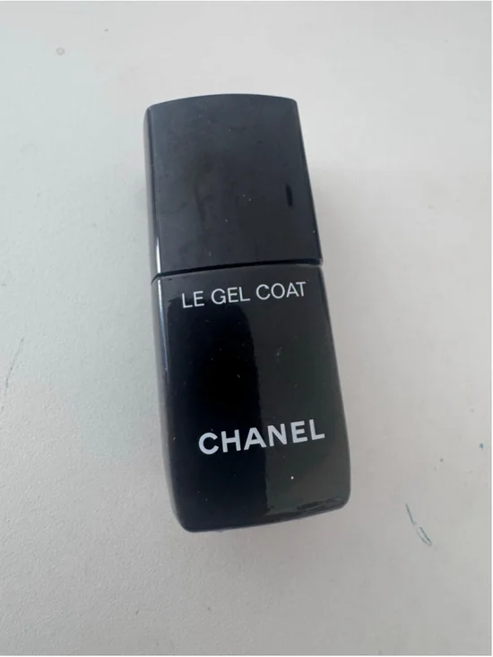 Women's Chanel Le Gel Coat Nail Polish, One Size, Black and White