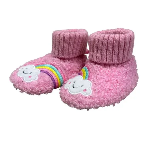 Pink Rainbow Slippers - Wonder Nation - 2