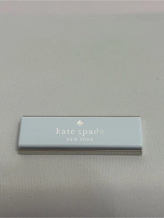 NWT kate spade Carter Nylon Cosmetic Pouch in Color Crisp Sky