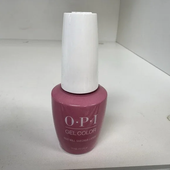 OPI GelColor Soak-Off Gel Polish‎ 0.5 oz GCP31 - Suzi Will Quechua Later! - NEW