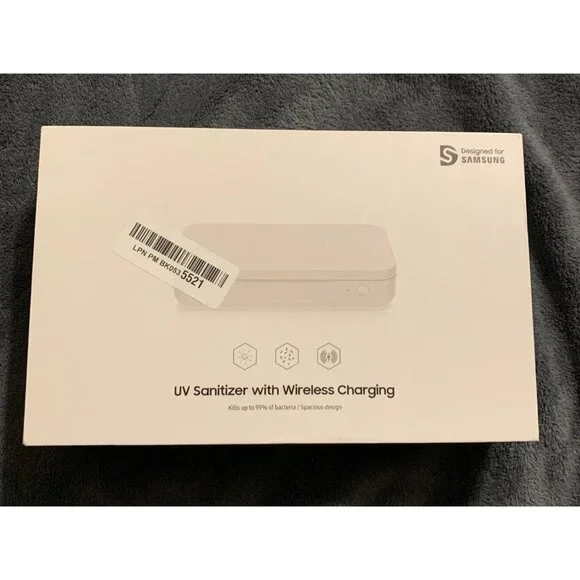 NEW Samsung‎ UV Sanitizer with Wireless Charging GP-T0U20SACWU Electronics