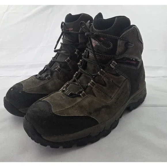 Red Wing 6670 TruHiker Boots Mens 10.5 Steel Toe Waterproof EH Work NO INSOLES