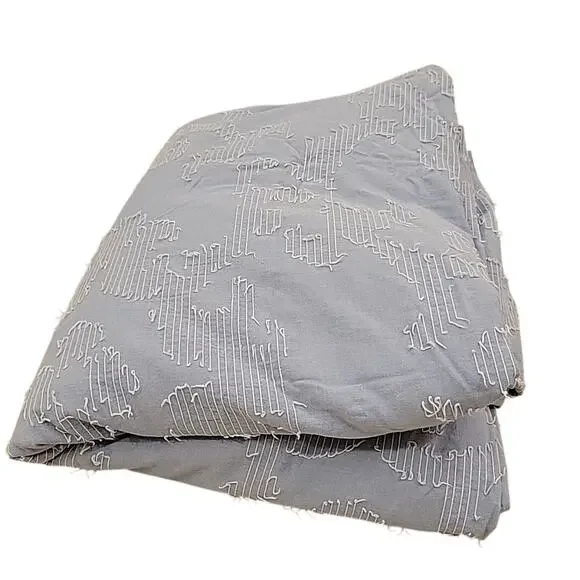 SOFT SURROUNDINGS ANTONIA VISTA BLUE COTTON DUVET KING