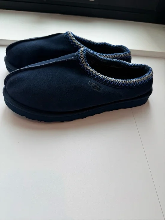 UGG | men’s Tasman II navy slippers slide on sz 10