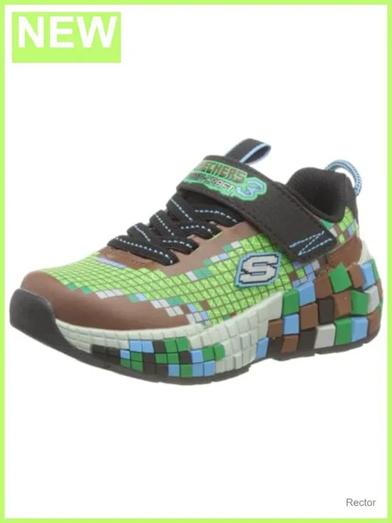 Skechers Unisex-Child Mega-Craft 3.0 Athletic Sneakers Stretch Lace
