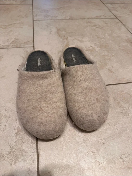 allbirds Men’s Heather Gray Wool Slip-On Clogs