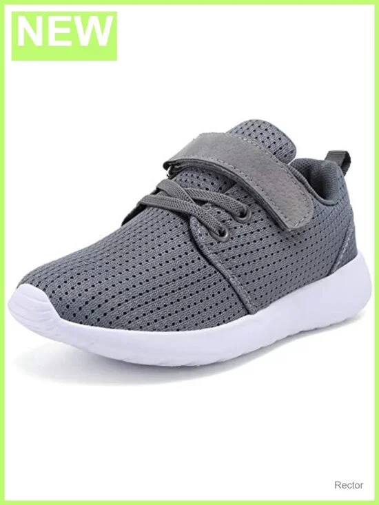 Kids Lightweight Strap Sneakers Comfortable Athletic Toddler Boys Girls