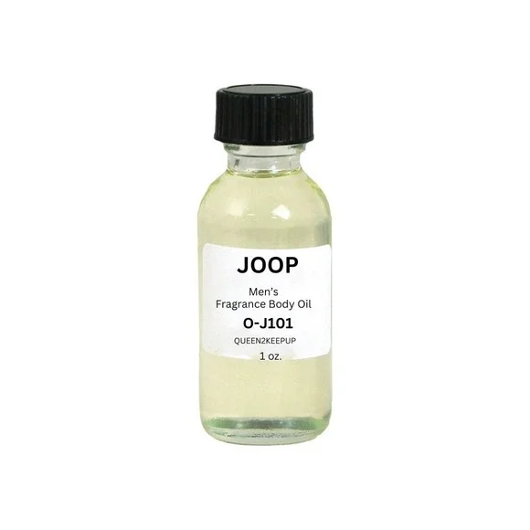 Joop Men's Body Oil Citrus Spice Warm Fresh Distinctive Masculine Scent 1 oz