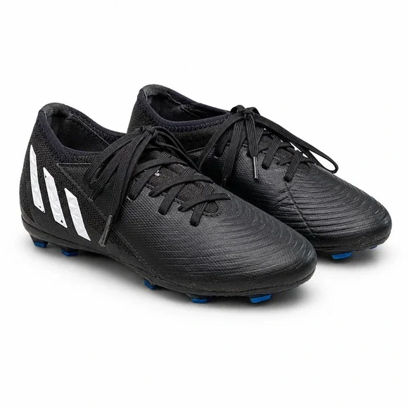 Adidas Predator Edge.3 Soccer Cleats Kids Size 1 Black‎ Good Preloved Cleats