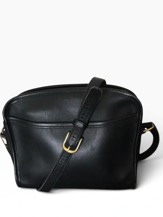 Coach Metropolis Vintage Crossbody Black Bag Purse Style 9087