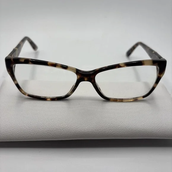 Gucci GG 3559 L7B Tortoise Brown White Ivory Eyeglass Frame 53-14 135 Italy #491