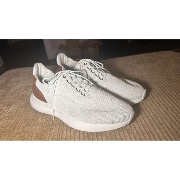 Johnston & Murphy Men's Amherst Size 12 2.0 Knit Plain Toe Sneakers $129 MSRP