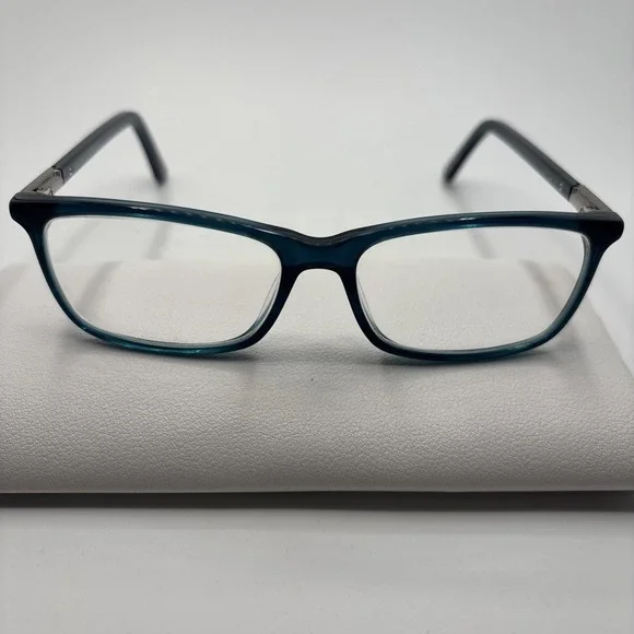 HELIUM 4330 BLUE AUTHENTIC DESIGNER EYEGLASSES FRAME ITALY 54-15-138mm #C171