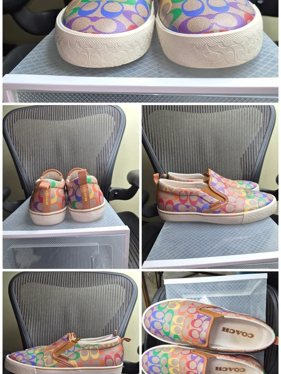 Coach Pride Month Slip Ons