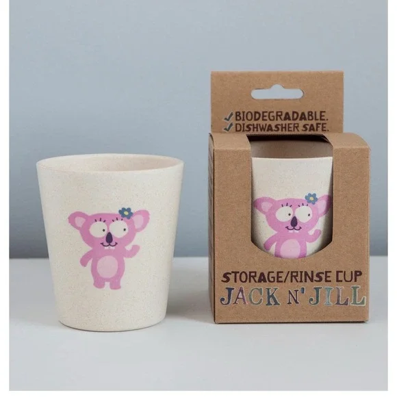 Jack N'Jill Toothcare Gift Box‎ Toothbrush Toothpaste Rinse Cup BPA PVC free