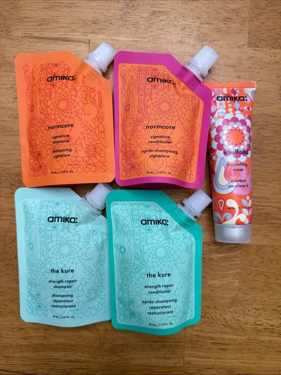 Amika travel Hair Care set