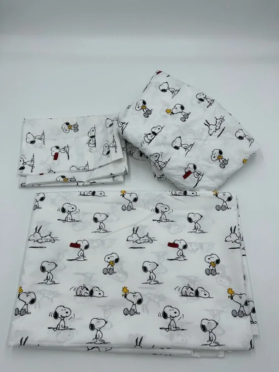 Berkshire “Peanuts” Twin Sheet Set