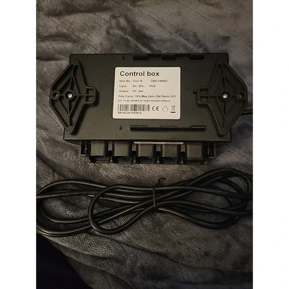 HJC18 Control‎ Box for Adjustable Bed Foot and Head ONLY, NO MASSAGE