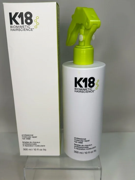 K18 Biomimetic Hairscience Professional Repair Hair Mist — Lime Green