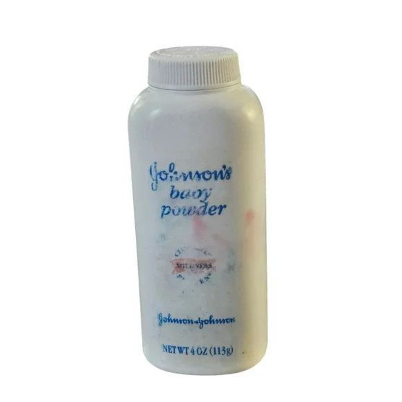 Vintage 1996 Johnsons Baby Powder 4 oz Pure Talc Discontinued Full Collectible