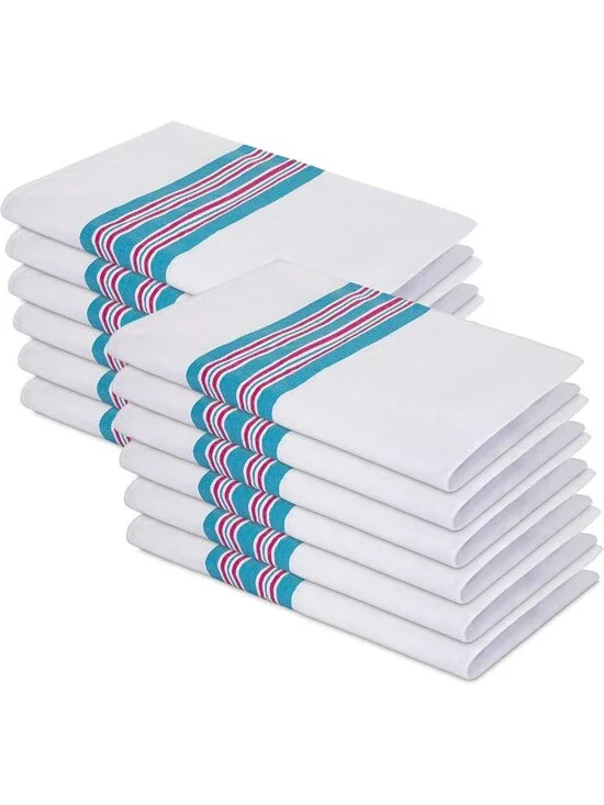 Soft 100% Cotton Unisex Hospital Receiving Blankets - Flannel 12 Pack, Cozy