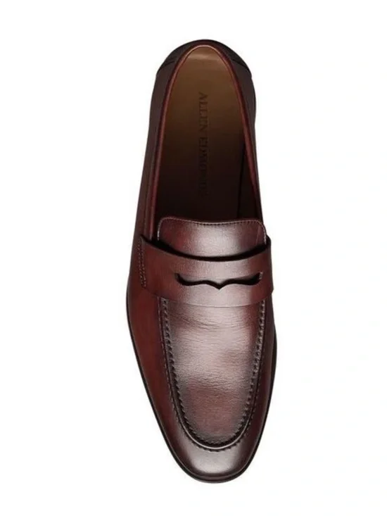 Allen Edmonds Brown Leather Penny Loafer