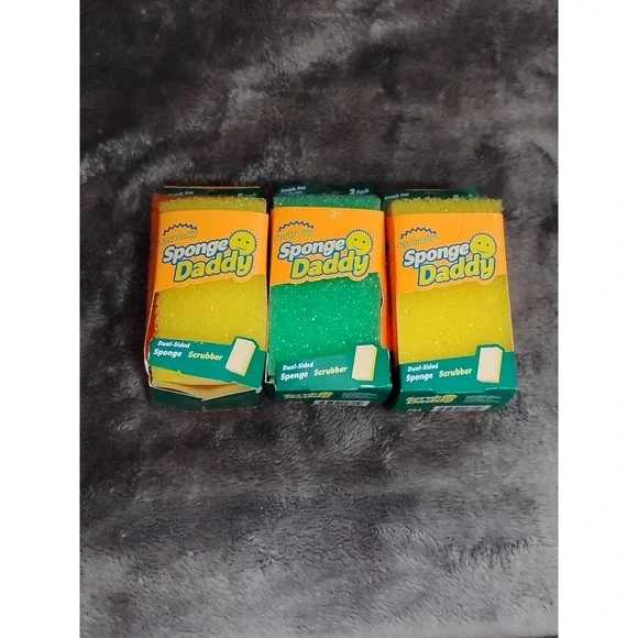 Scrub Daddy Sponge Daddy‎ Dual Sided Sponge Scrubber