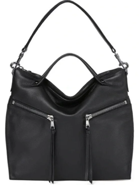 Botkier Trigger Convertible Hobo Bag Black Leather