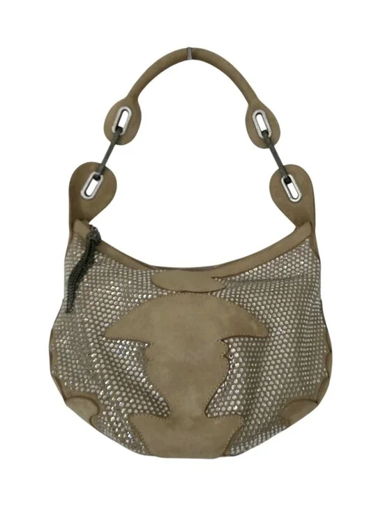 Jimmy Choo Grant Hobo With Swarovski Crystals
