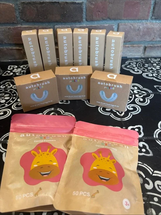 Autobrush Bundle— Brush Heads, Toothpaste and Flossers